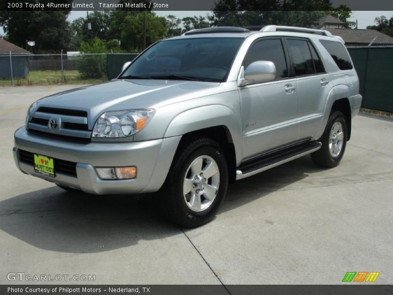Titanium Metallic / Stone 2003 Toyota 4Runner Limited