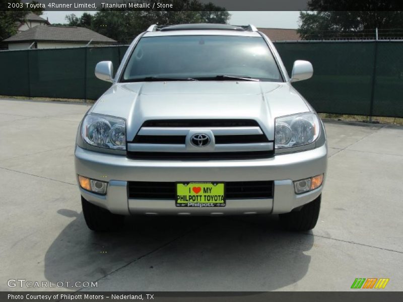 Titanium Metallic / Stone 2003 Toyota 4Runner Limited