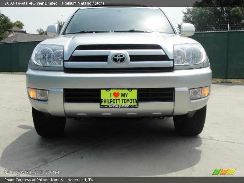 Titanium Metallic / Stone 2003 Toyota 4Runner Limited