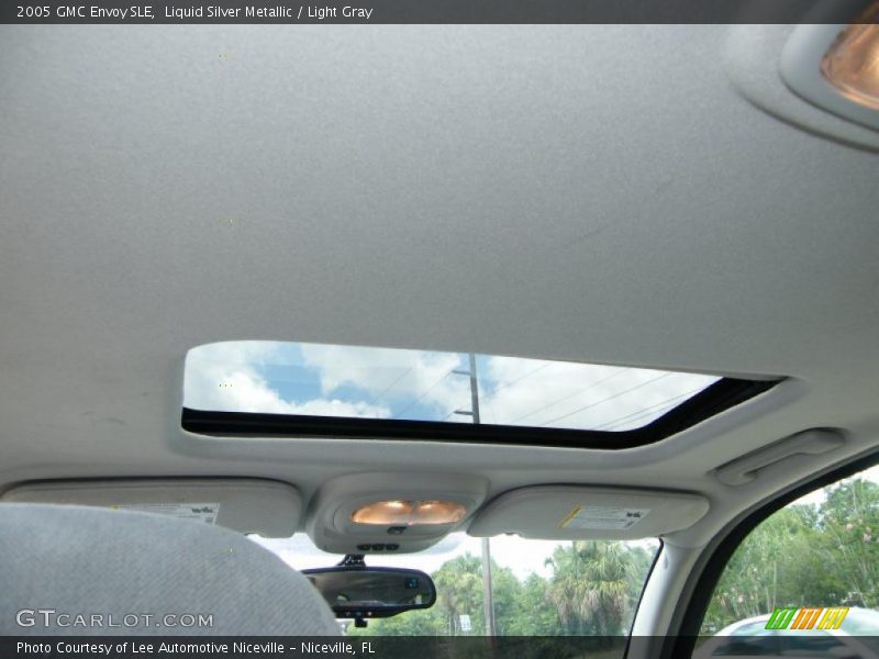 Liquid Silver Metallic / Light Gray 2005 GMC Envoy SLE