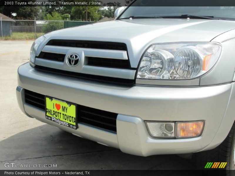 Titanium Metallic / Stone 2003 Toyota 4Runner Limited