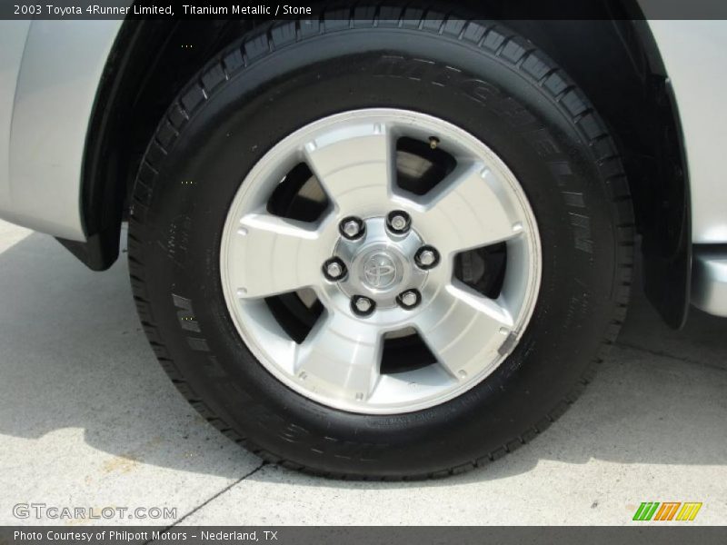 Titanium Metallic / Stone 2003 Toyota 4Runner Limited