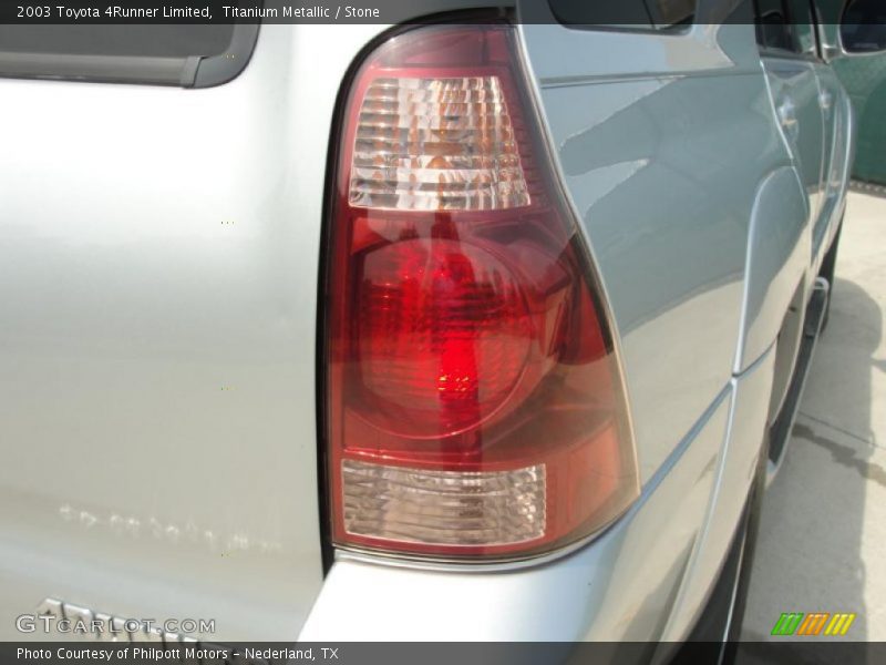 Titanium Metallic / Stone 2003 Toyota 4Runner Limited