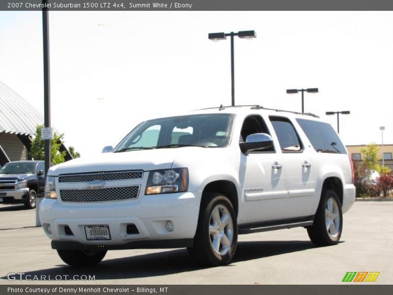 Summit White / Ebony 2007 Chevrolet Suburban 1500 LTZ 4x4