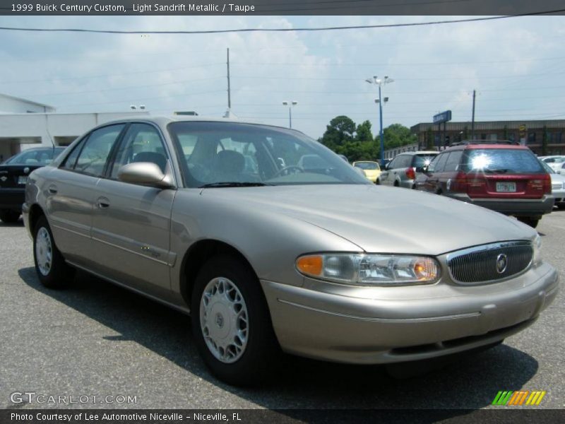 Light Sandrift Metallic / Taupe 1999 Buick Century Custom