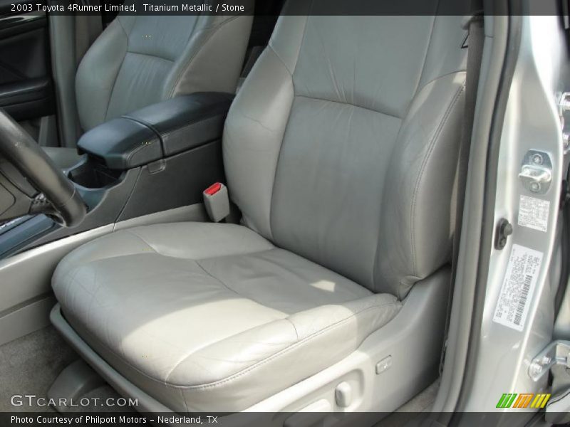 Titanium Metallic / Stone 2003 Toyota 4Runner Limited