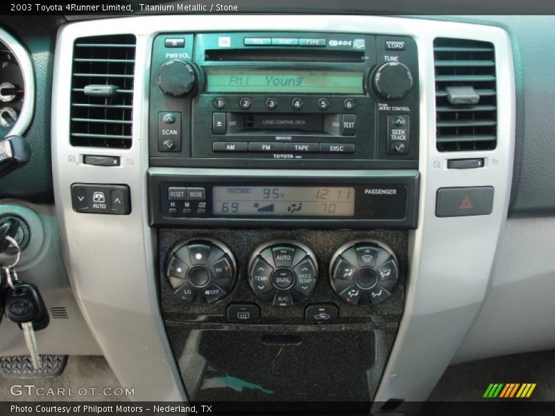 Titanium Metallic / Stone 2003 Toyota 4Runner Limited