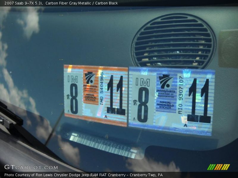 Carbon Fiber Gray Metallic / Carbon Black 2007 Saab 9-7X 5.3i