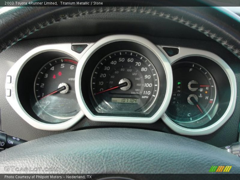 Titanium Metallic / Stone 2003 Toyota 4Runner Limited