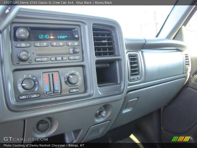 Onyx Black / Ebony Black 2007 GMC Sierra 1500 Classic SL Crew Cab 4x4