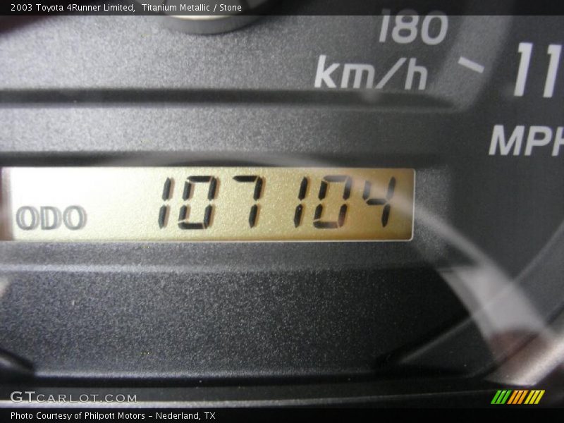 Titanium Metallic / Stone 2003 Toyota 4Runner Limited