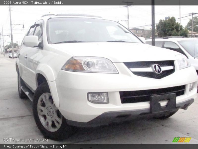 Taffeta White / Saddle 2005 Acura MDX