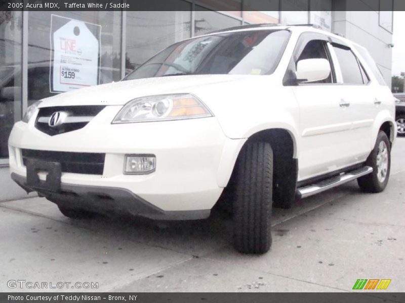 Taffeta White / Saddle 2005 Acura MDX