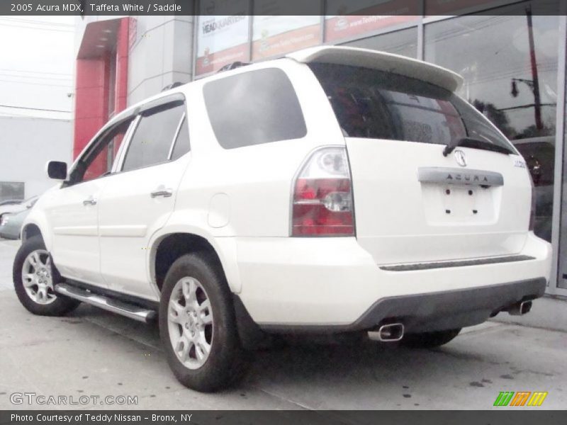 Taffeta White / Saddle 2005 Acura MDX