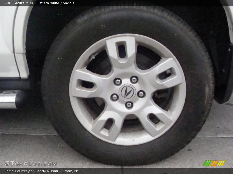Taffeta White / Saddle 2005 Acura MDX