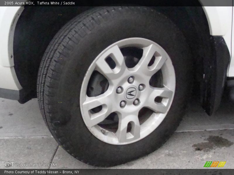 Taffeta White / Saddle 2005 Acura MDX