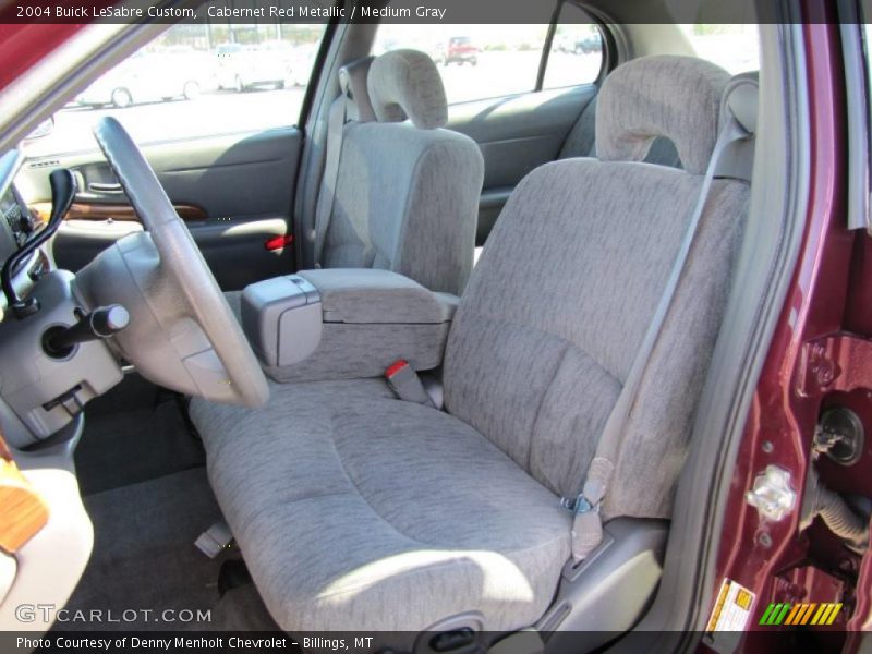 Cabernet Red Metallic / Medium Gray 2004 Buick LeSabre Custom