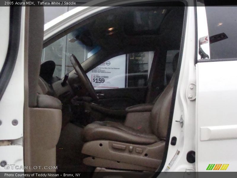 Taffeta White / Saddle 2005 Acura MDX