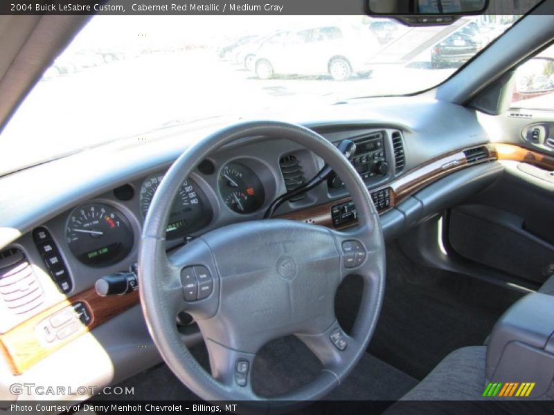 Cabernet Red Metallic / Medium Gray 2004 Buick LeSabre Custom