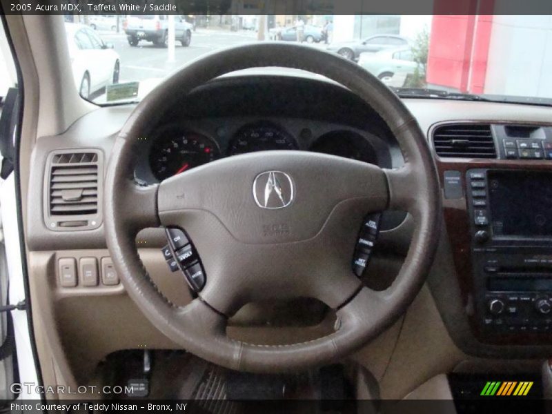 Taffeta White / Saddle 2005 Acura MDX