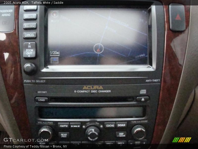 Taffeta White / Saddle 2005 Acura MDX