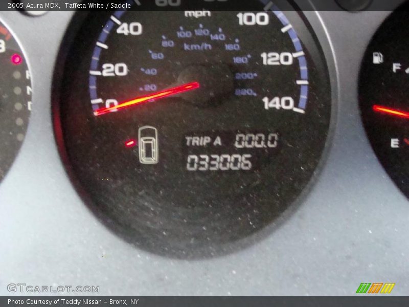 Taffeta White / Saddle 2005 Acura MDX