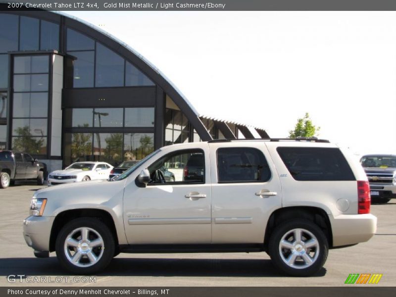 Gold Mist Metallic / Light Cashmere/Ebony 2007 Chevrolet Tahoe LTZ 4x4