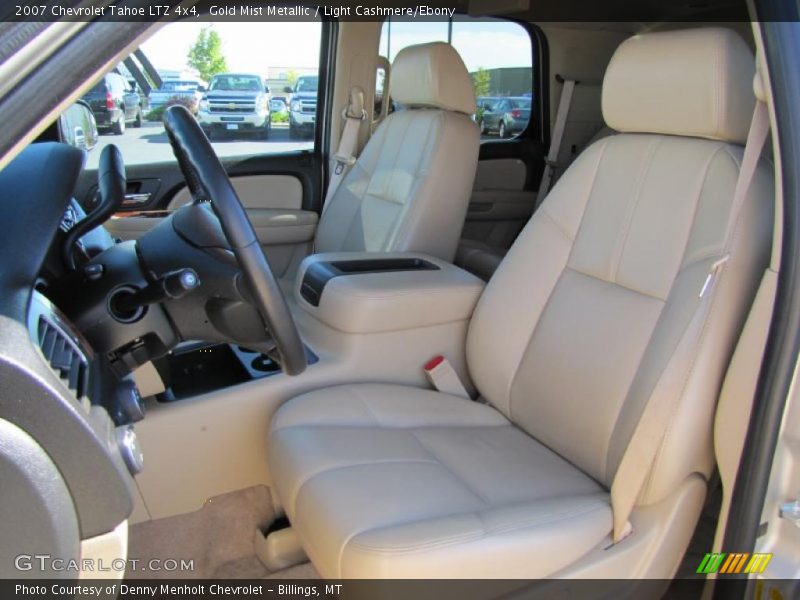 Gold Mist Metallic / Light Cashmere/Ebony 2007 Chevrolet Tahoe LTZ 4x4