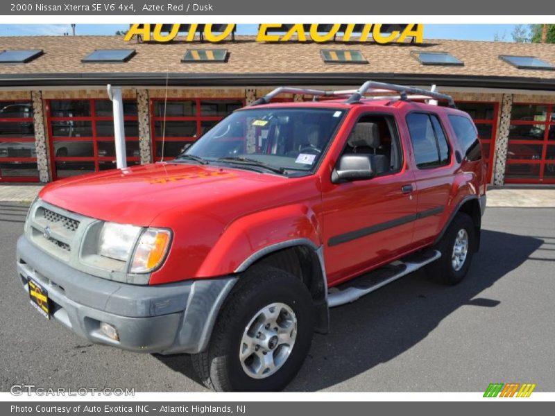 Aztec Red / Dusk 2000 Nissan Xterra SE V6 4x4