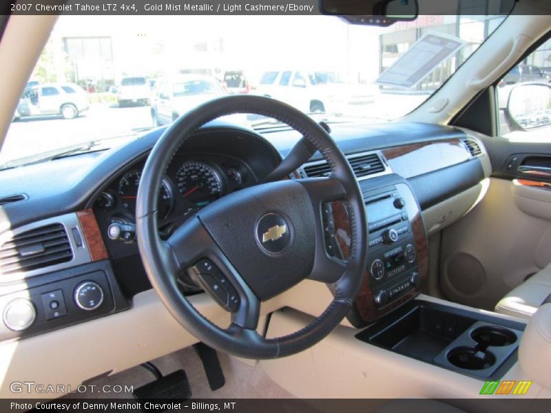 Gold Mist Metallic / Light Cashmere/Ebony 2007 Chevrolet Tahoe LTZ 4x4