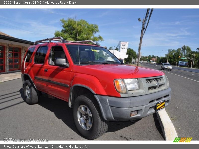 Aztec Red / Dusk 2000 Nissan Xterra SE V6 4x4