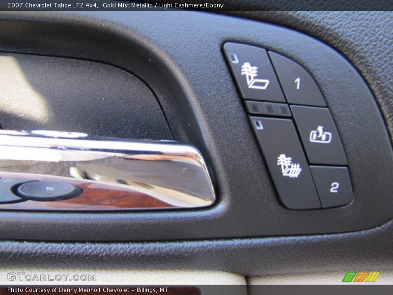 Gold Mist Metallic / Light Cashmere/Ebony 2007 Chevrolet Tahoe LTZ 4x4