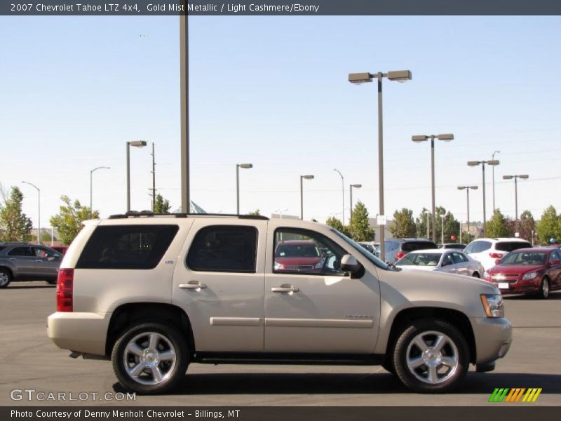 Gold Mist Metallic / Light Cashmere/Ebony 2007 Chevrolet Tahoe LTZ 4x4