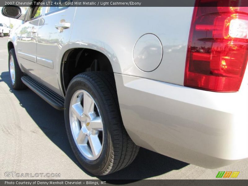 Gold Mist Metallic / Light Cashmere/Ebony 2007 Chevrolet Tahoe LTZ 4x4