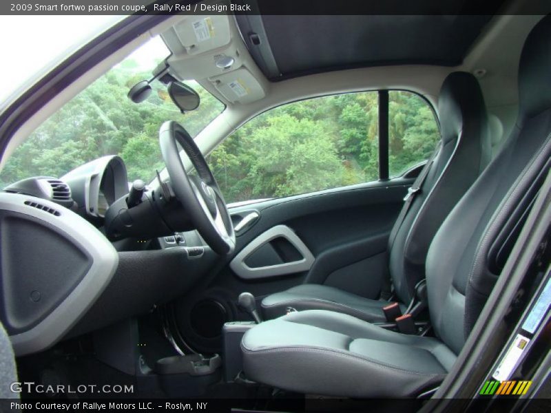 Rally Red / Design Black 2009 Smart fortwo passion coupe
