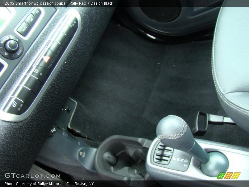 Rally Red / Design Black 2009 Smart fortwo passion coupe