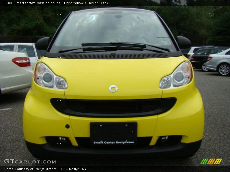 Light Yellow / Design Black 2008 Smart fortwo passion coupe