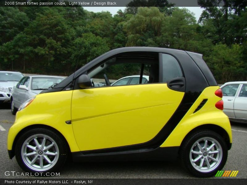 Light Yellow / Design Black 2008 Smart fortwo passion coupe
