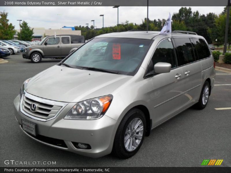 Silver Pearl Metallic / Gray 2008 Honda Odyssey Touring