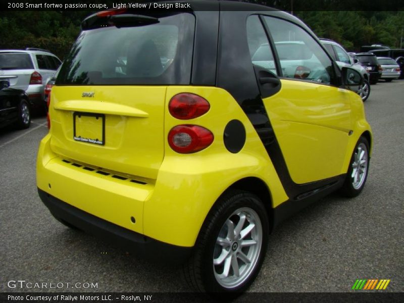 Light Yellow / Design Black 2008 Smart fortwo passion coupe