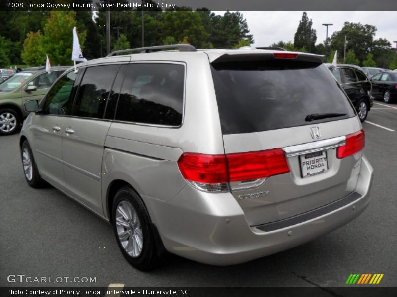 Silver Pearl Metallic / Gray 2008 Honda Odyssey Touring
