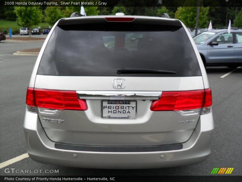 Silver Pearl Metallic / Gray 2008 Honda Odyssey Touring