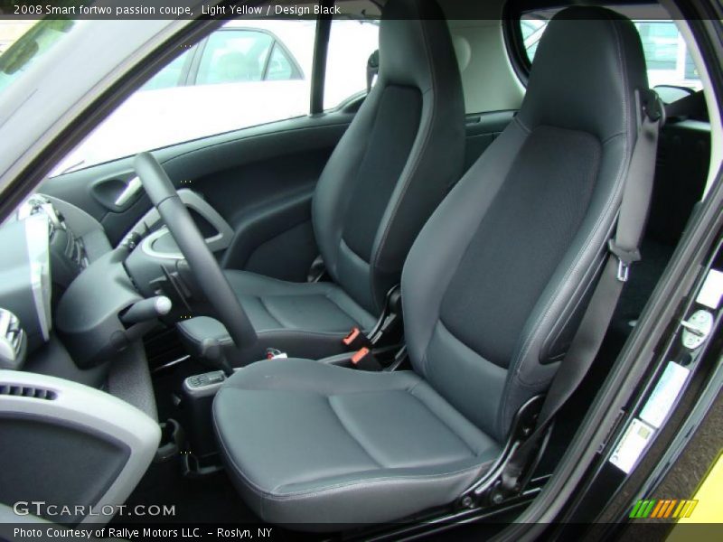 Light Yellow / Design Black 2008 Smart fortwo passion coupe
