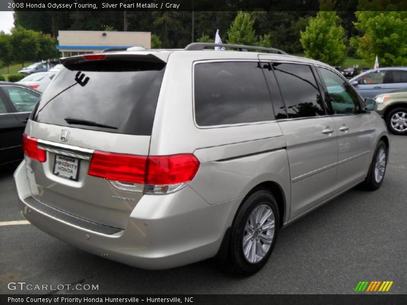 Silver Pearl Metallic / Gray 2008 Honda Odyssey Touring