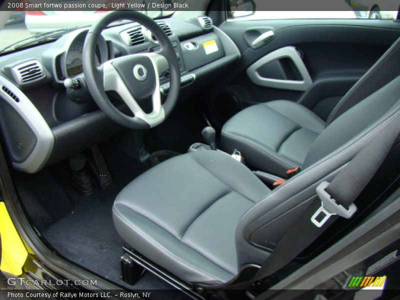Light Yellow / Design Black 2008 Smart fortwo passion coupe