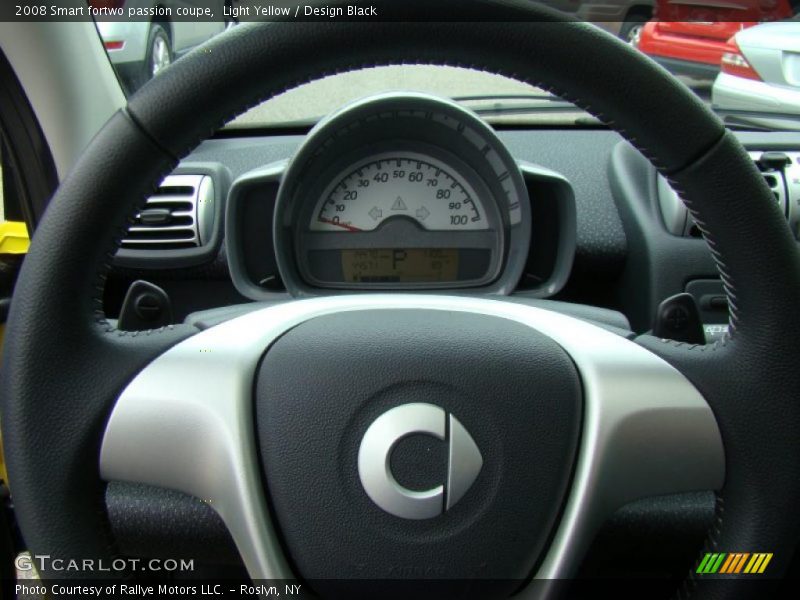 Light Yellow / Design Black 2008 Smart fortwo passion coupe
