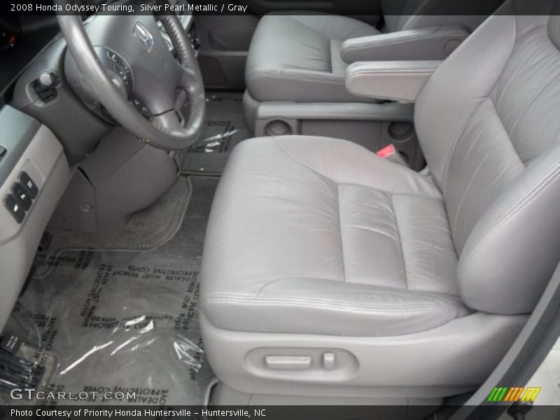 Silver Pearl Metallic / Gray 2008 Honda Odyssey Touring