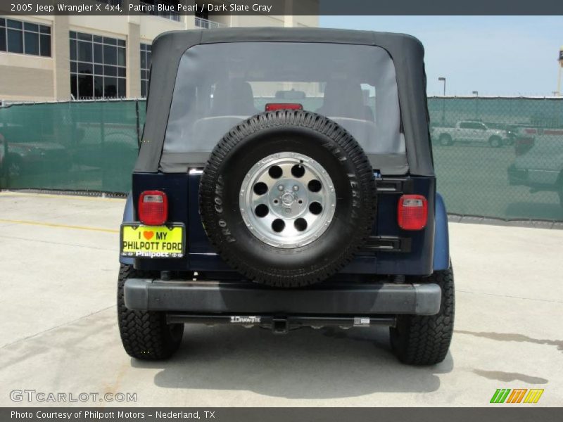 Patriot Blue Pearl / Dark Slate Gray 2005 Jeep Wrangler X 4x4