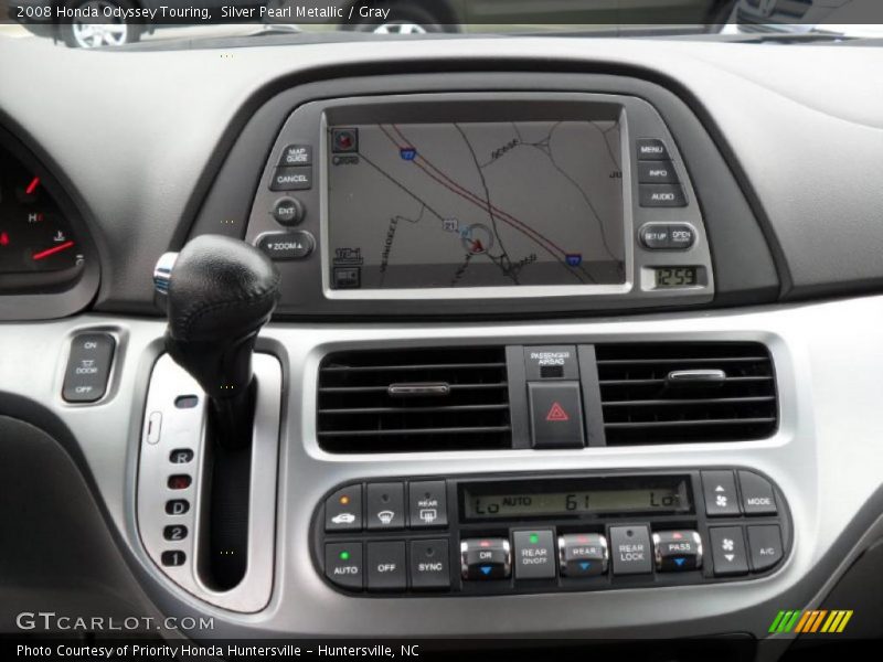 Silver Pearl Metallic / Gray 2008 Honda Odyssey Touring