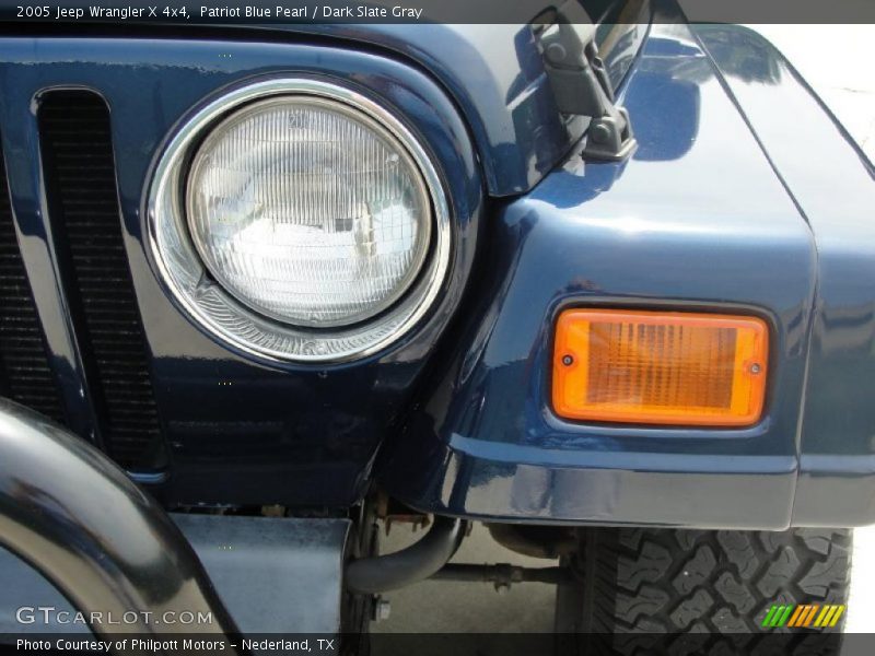 Patriot Blue Pearl / Dark Slate Gray 2005 Jeep Wrangler X 4x4